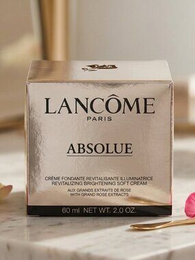 New & Sealed Lancome Absolue Revitalizing Brightening Soft Cream 2 oz Cream